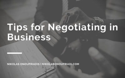 Tips for Negotiating in Business